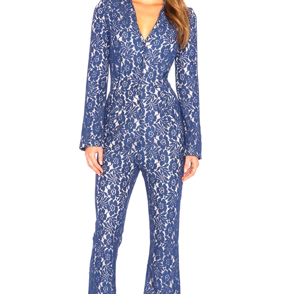 6 Shore Road Pants - NWT 6 SHORE ROAD Sanctuary Lace Jumpsuit in Black Lace